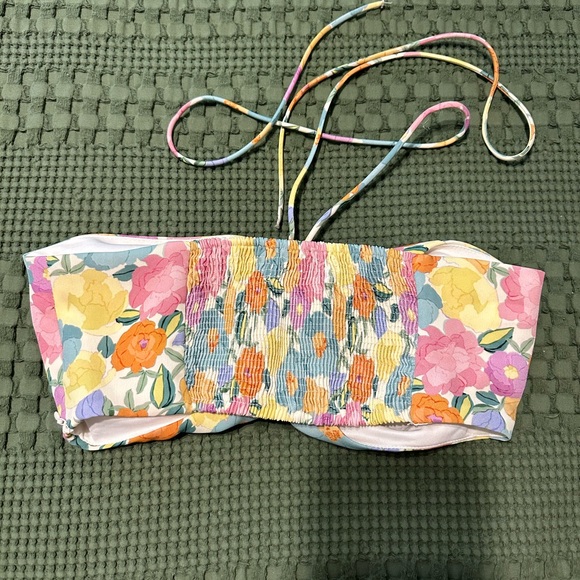 Zara tie up bandeau top - Picture 2 of 2